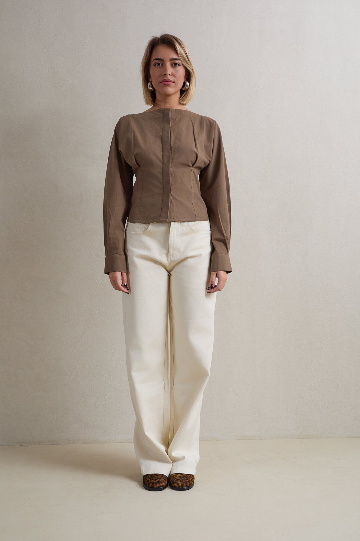 Chemise en popeline Sora