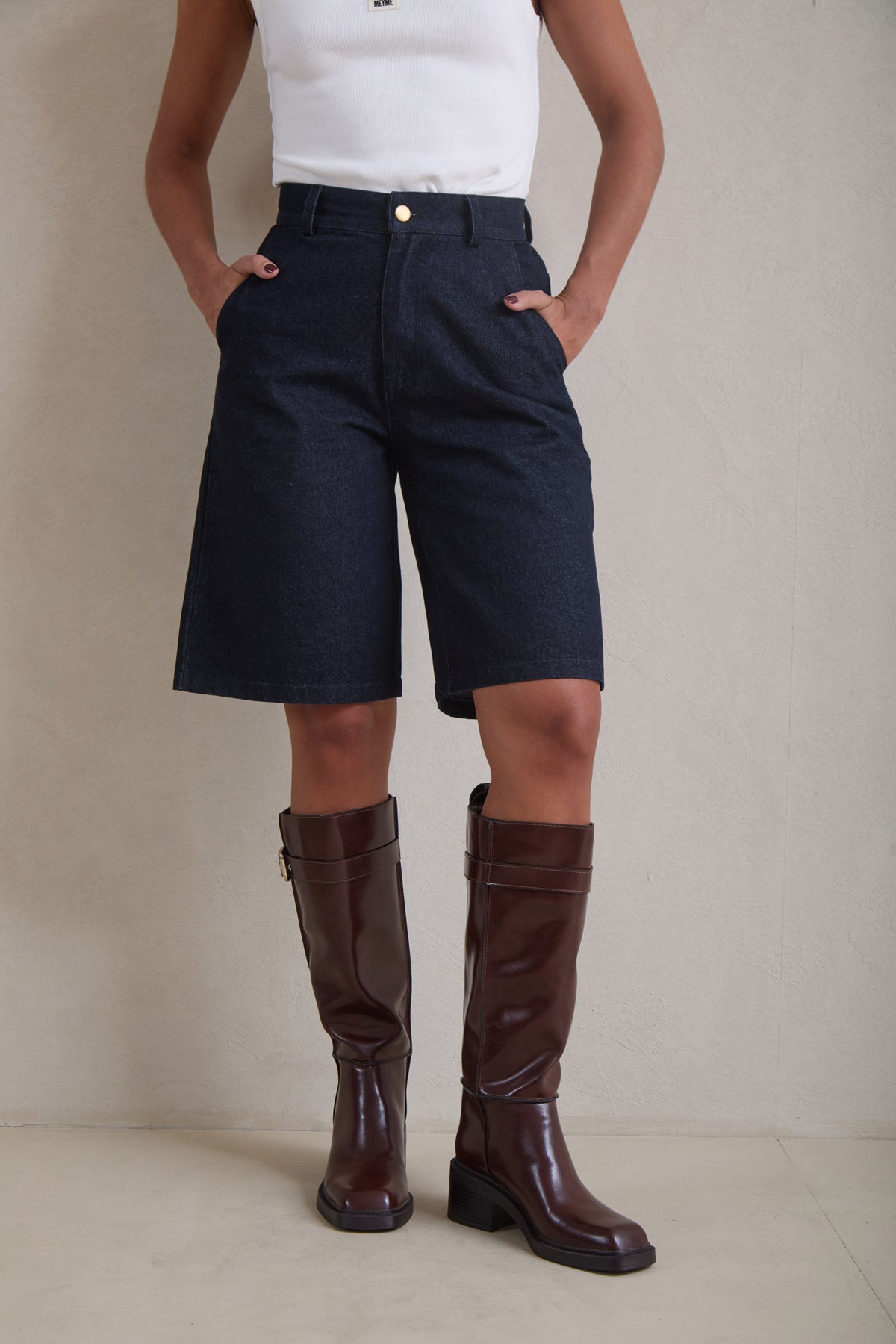 Short Denim Wabi