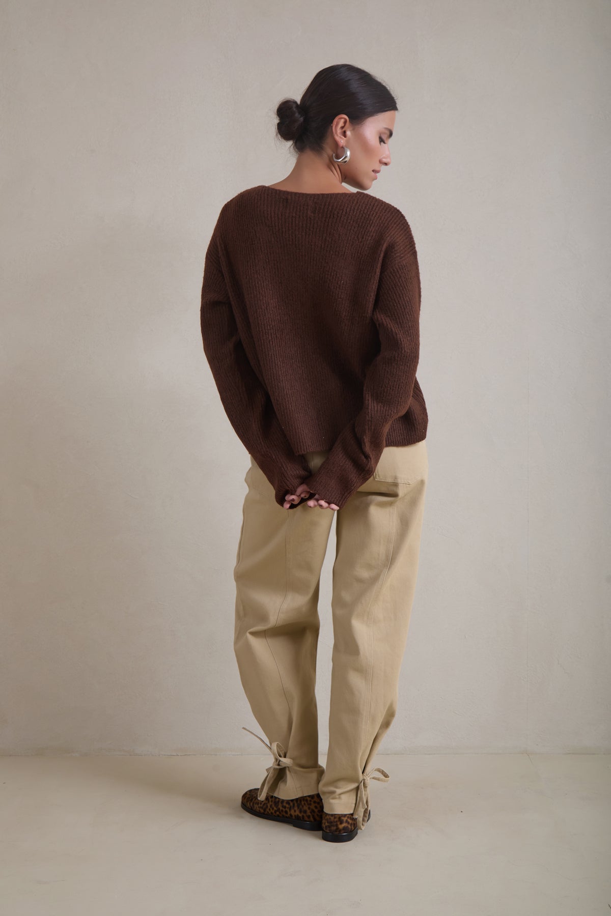 Cárdigan asimétrico Iki