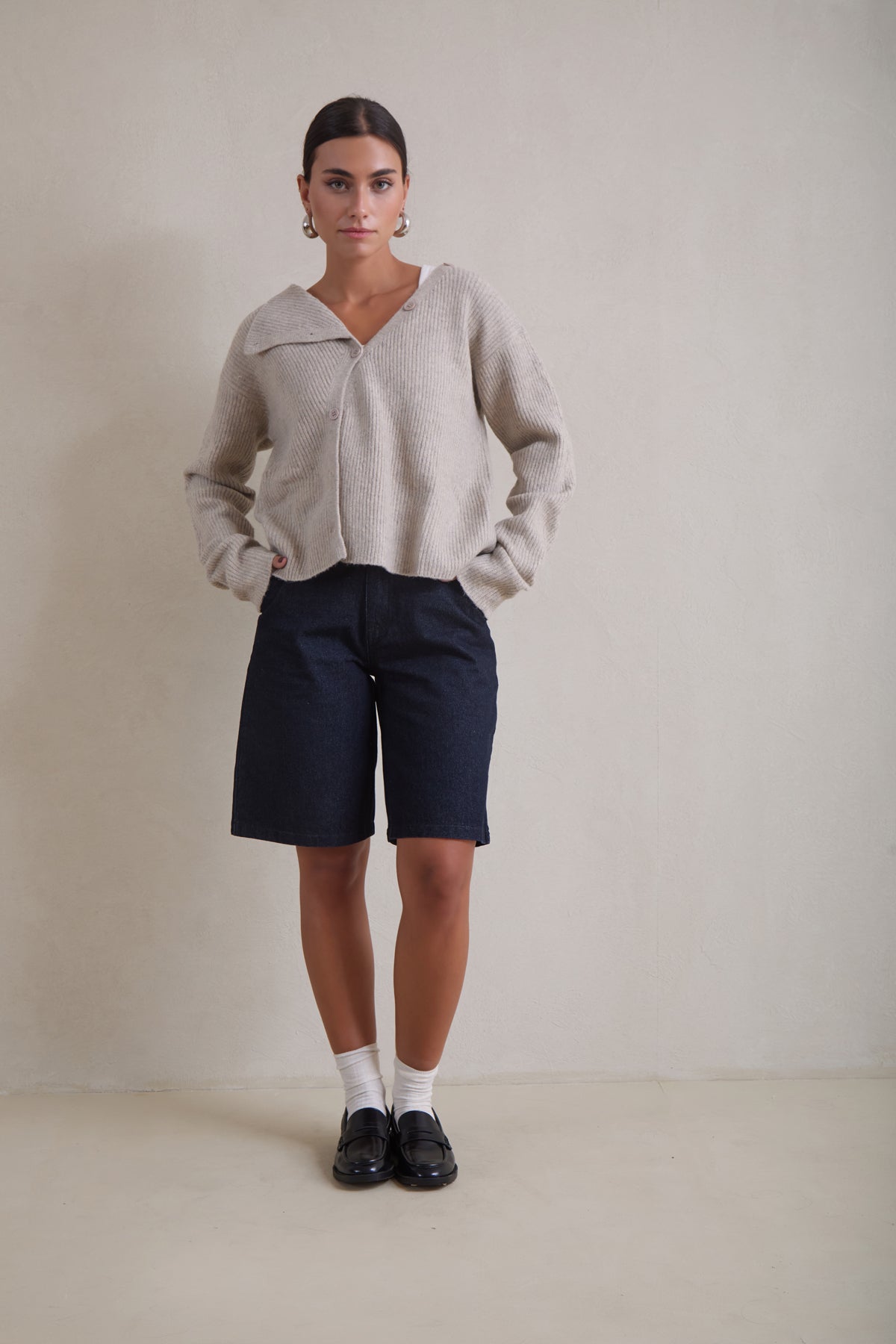 Cárdigan asimétrico Iki