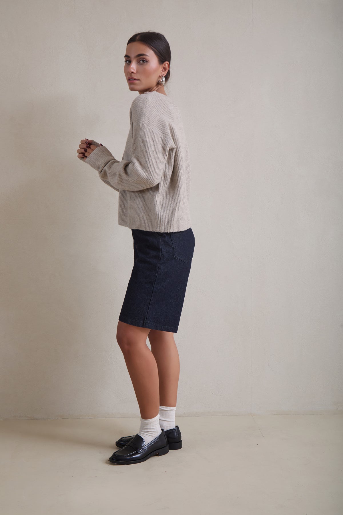 Cárdigan asimétrico Iki