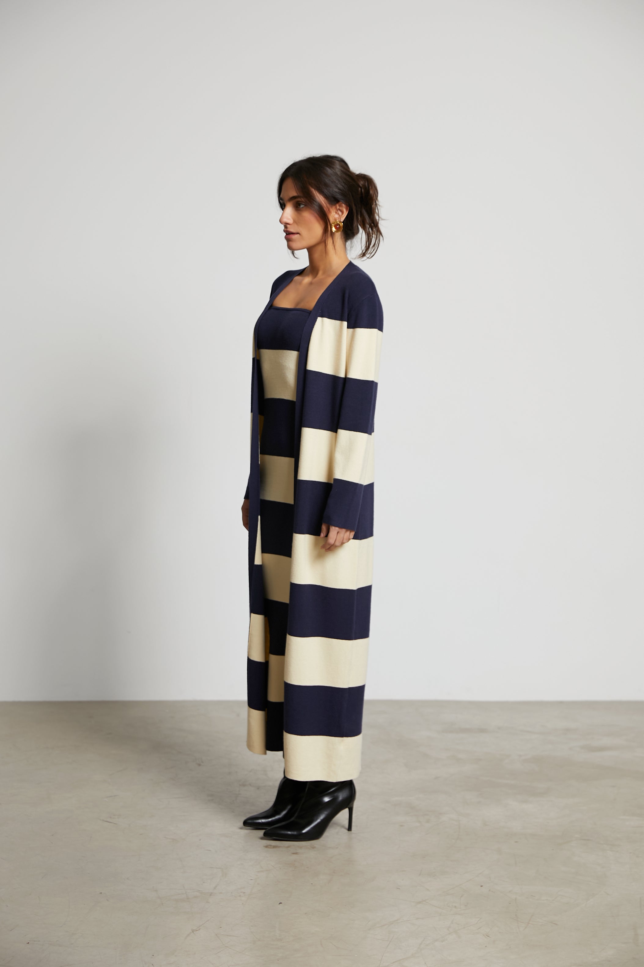 Cárdigan largo punto Isabela