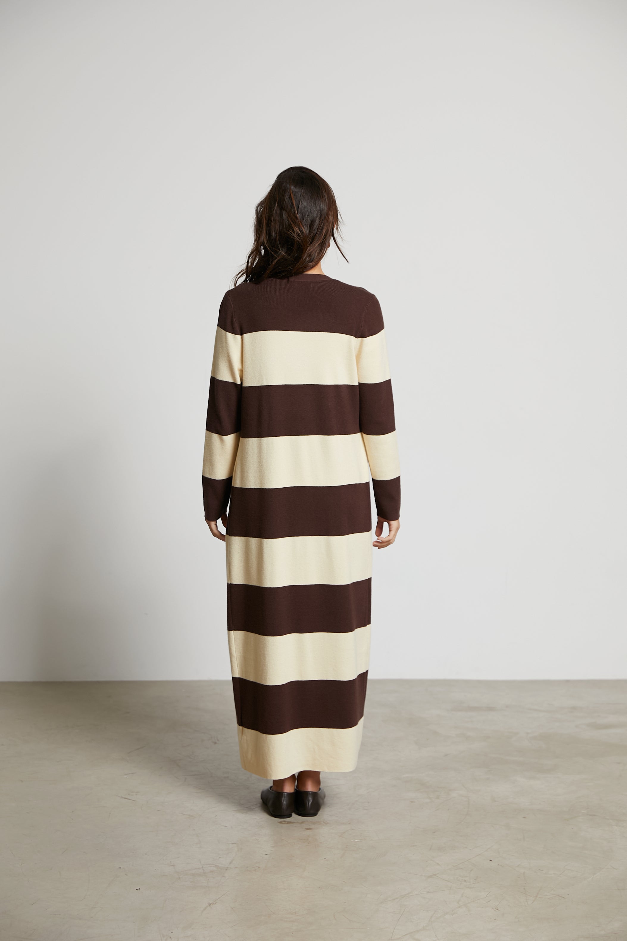 Cárdigan largo punto Isabela