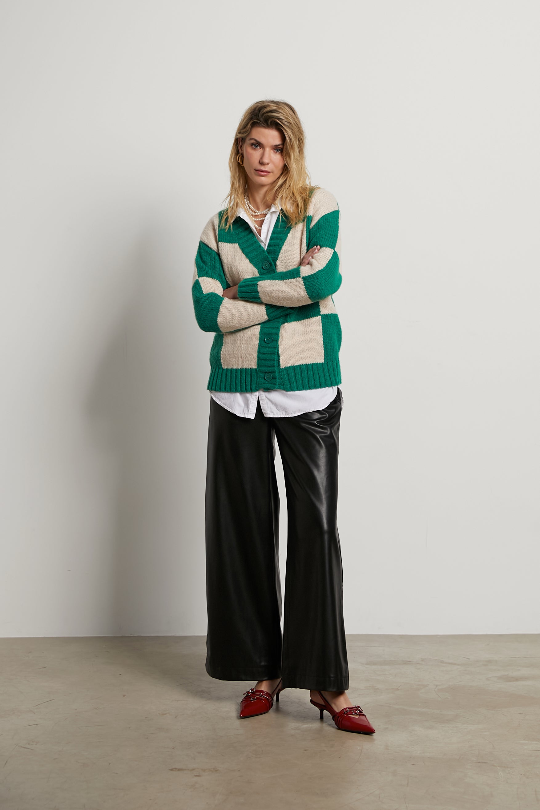 Cárdigan punto Kira