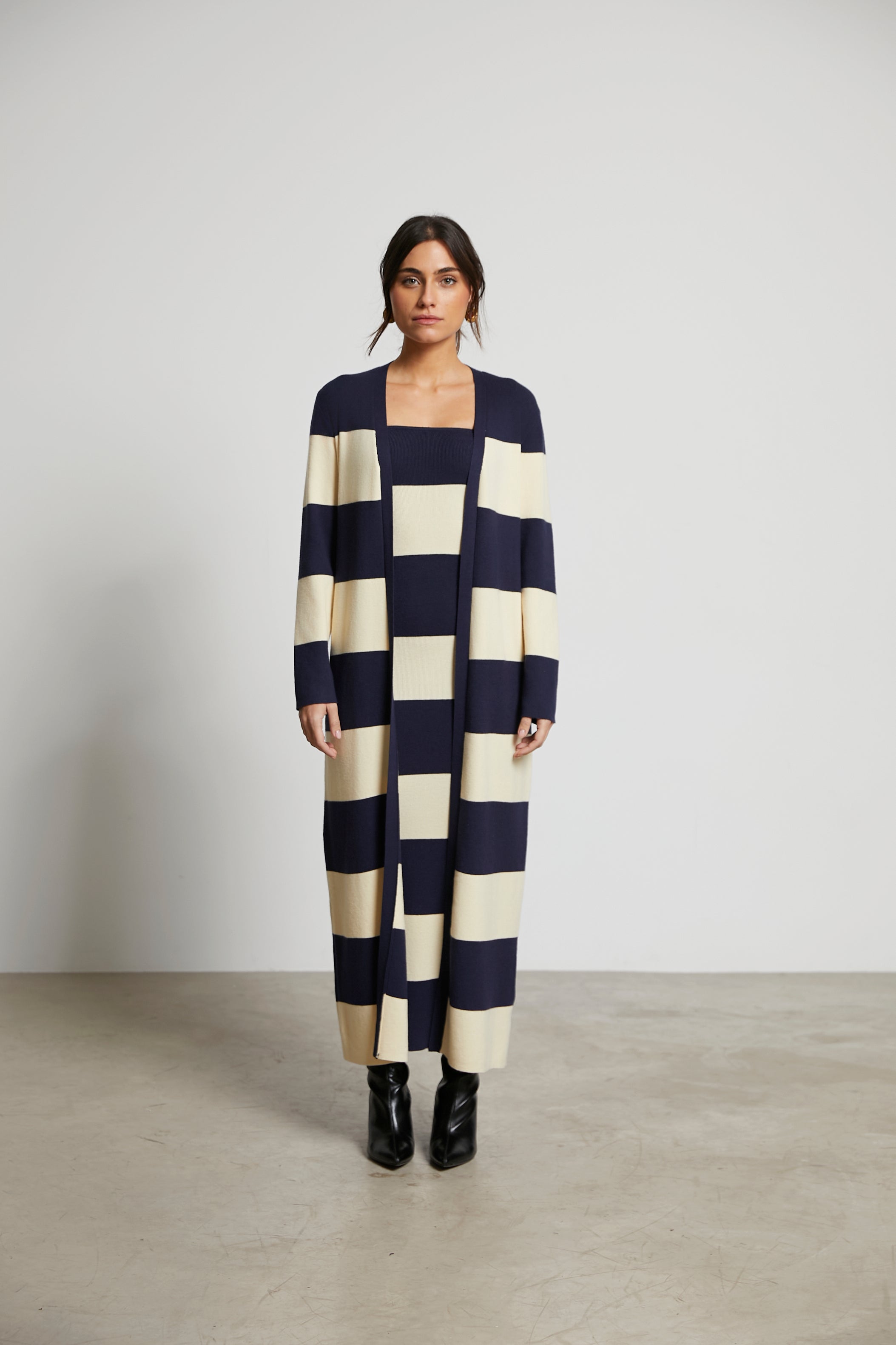 Cárdigan largo punto Isabela